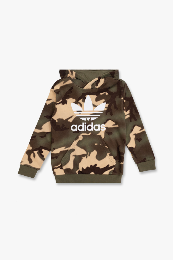 Green Hoodie with logo ADIDAS Kids SchaferandweinerShops Switzerland adidas eqt support adv mid primeknit